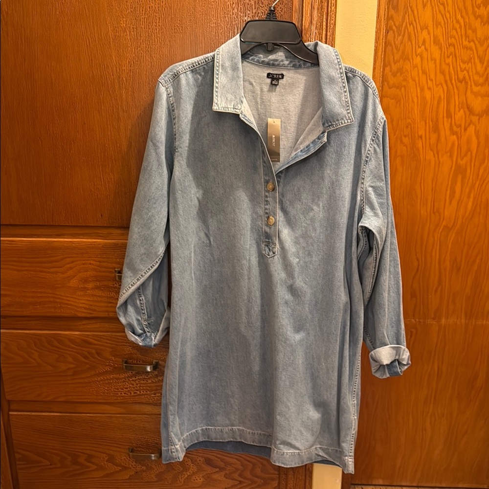 Denim Shirt Dress